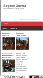 Mobile Screenshot of begoneguerra.com